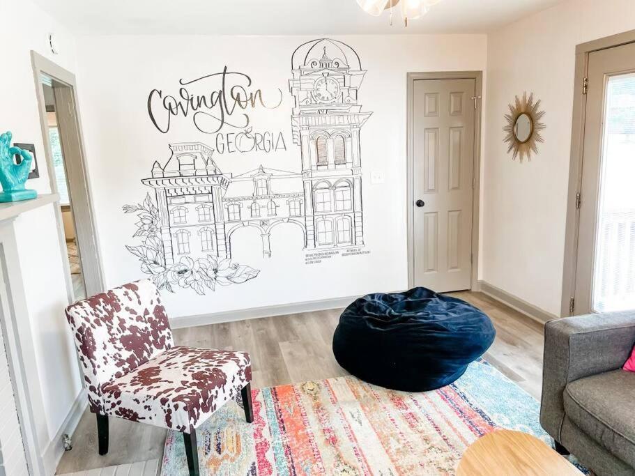 Blue Bungalow W/ Free Golf Cart 1/2 Mi From Square Covington Exterior foto